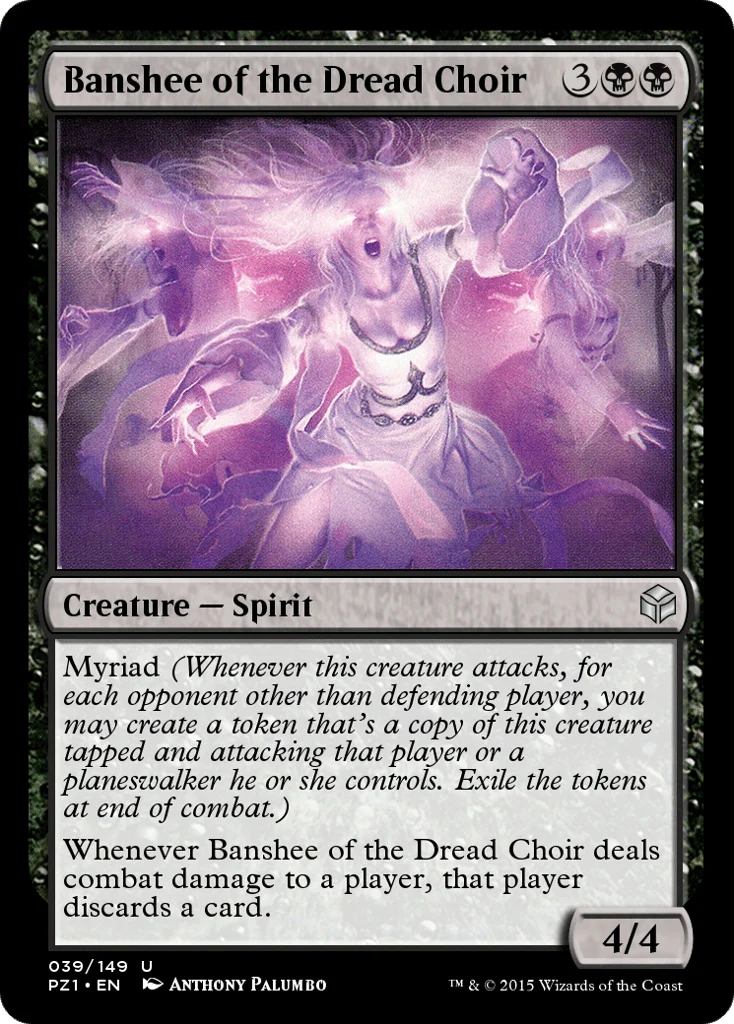 Banshee of the Dread Choir · Legendary Cube Prize Pack