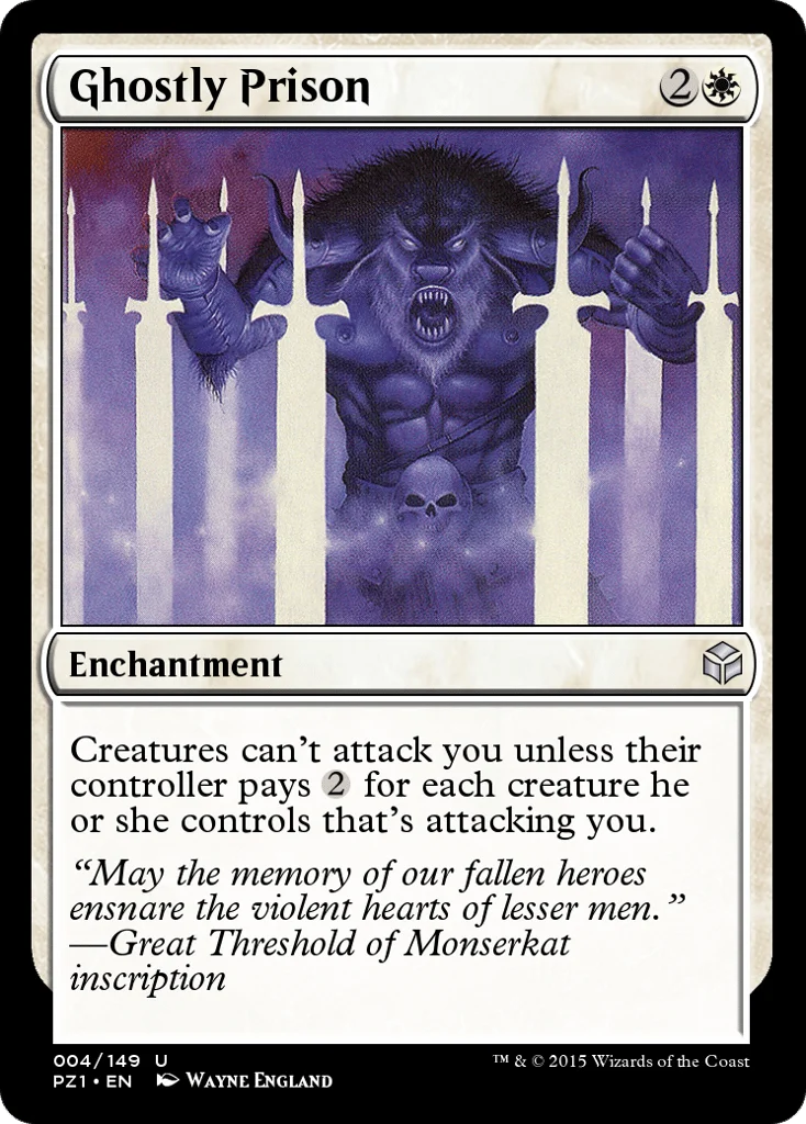 Ghostly Prison · Legendary Cube Prize Pack