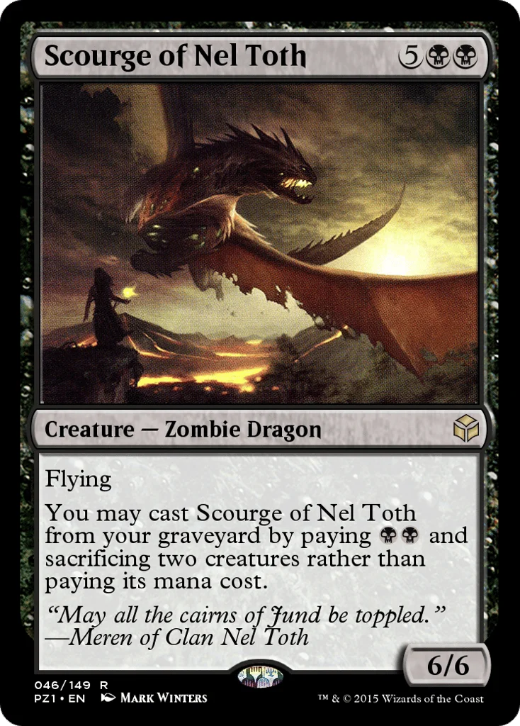 Scourge of Nel Toth · Legendary Cube Prize Pack