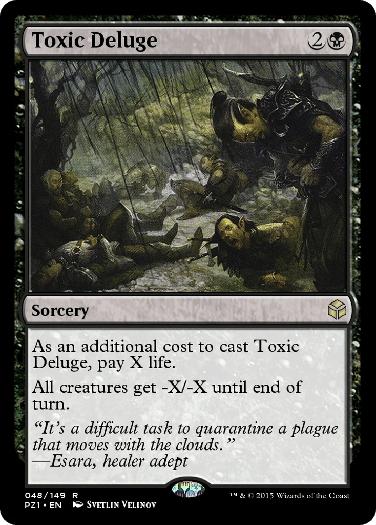 Toxic Deluge · Legendary Cube Prize Pack