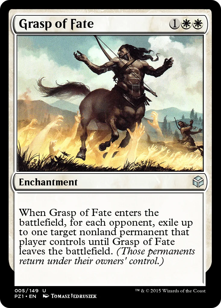 Grasp of Fate · Legendary Cube Prize Pack