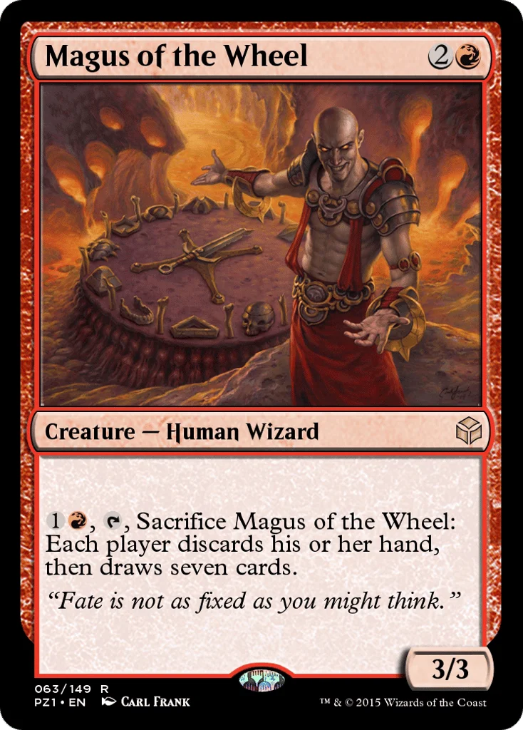 Magus of the Wheel · Legendary Cube Prize Pack