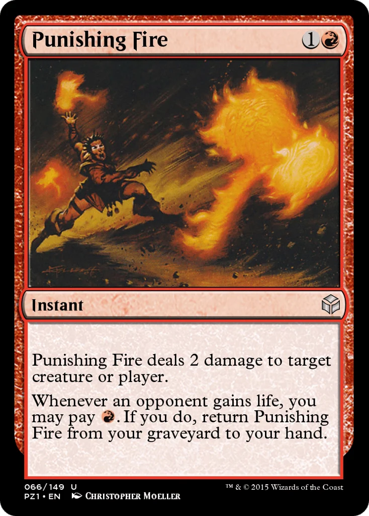 Punishing Fire · Legendary Cube Prize Pack