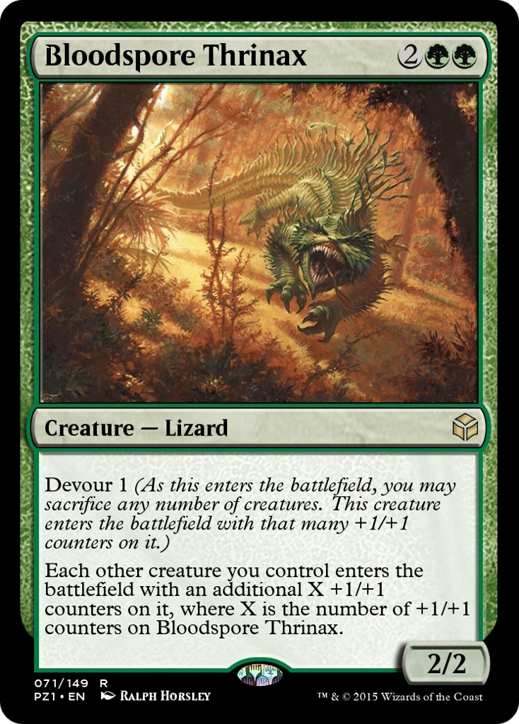 Bloodspore Thrinax · Legendary Cube Prize Pack