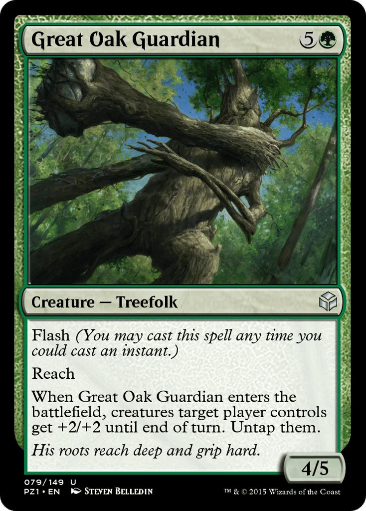 Great Oak Guardian · Legendary Cube Prize Pack