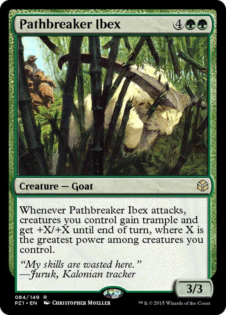 Pathbreaker Ibex · Legendary Cube Prize Pack