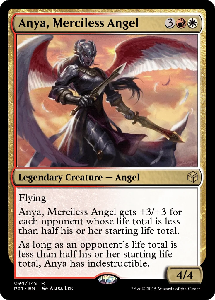 Anya, Merciless Angel · Legendary Cube Prize Pack
