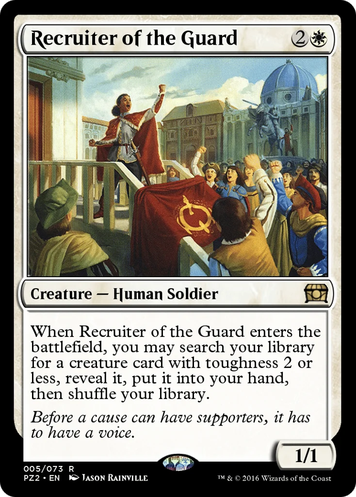 Recruiter of the Guard · Treasure Chest