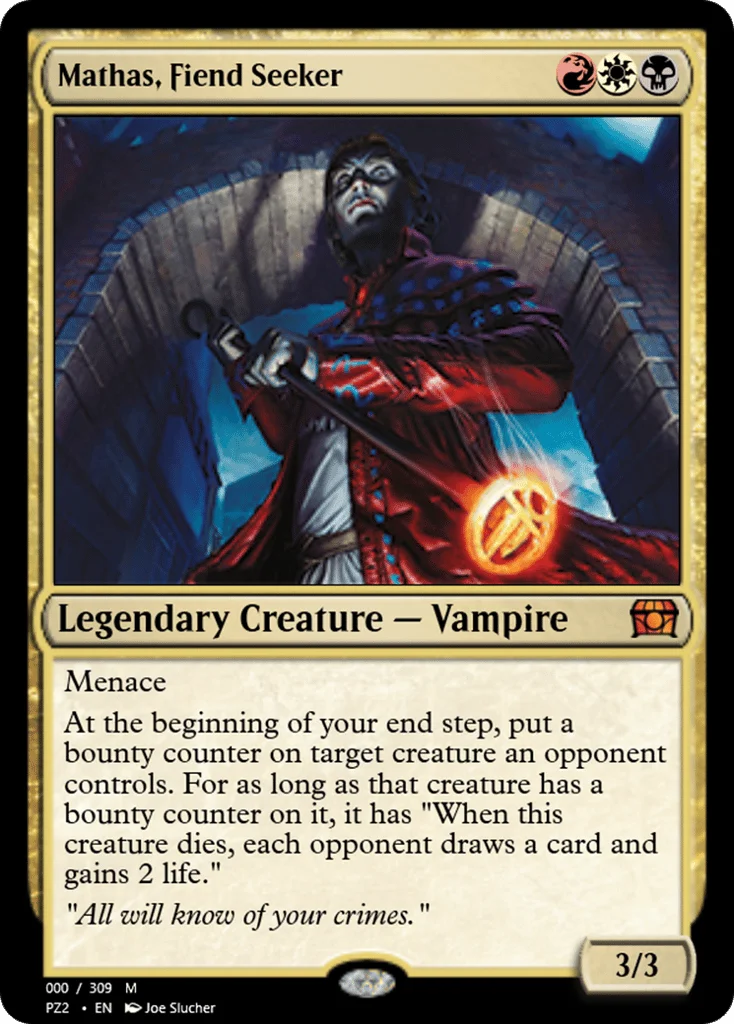 Mathas, Fiend Seeker · Treasure Chest