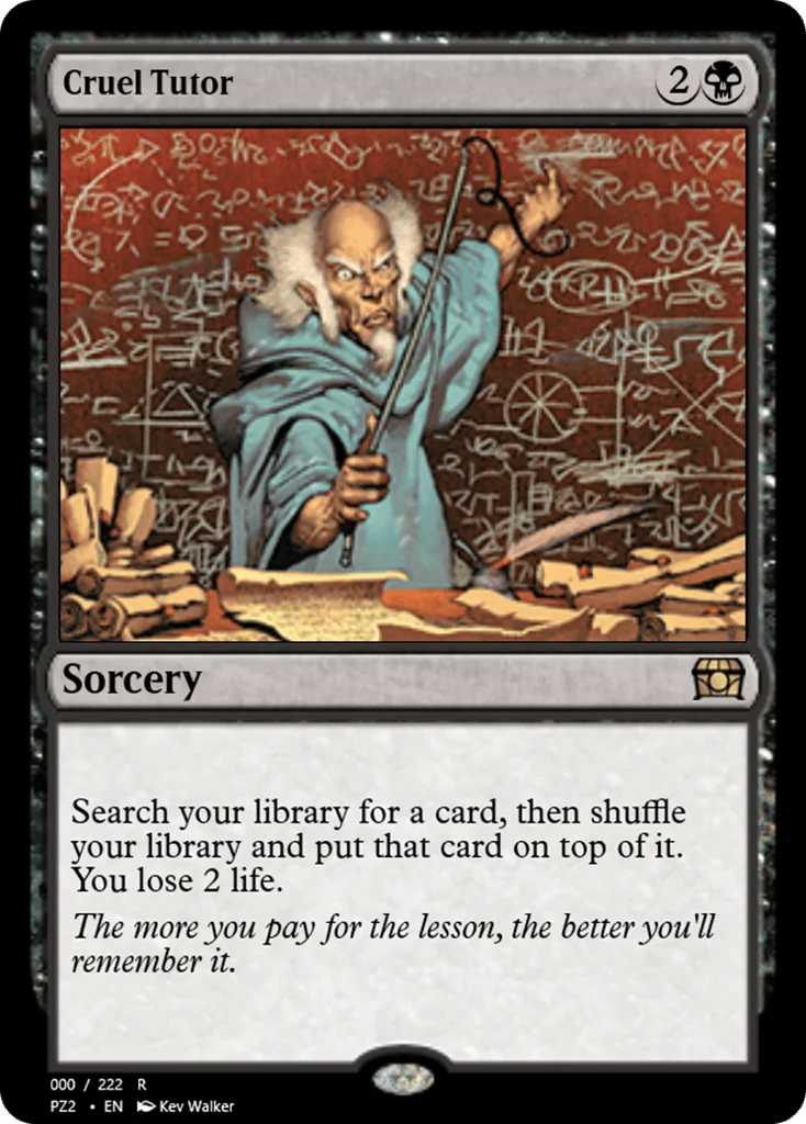 Cruel Tutor · Treasure Chest