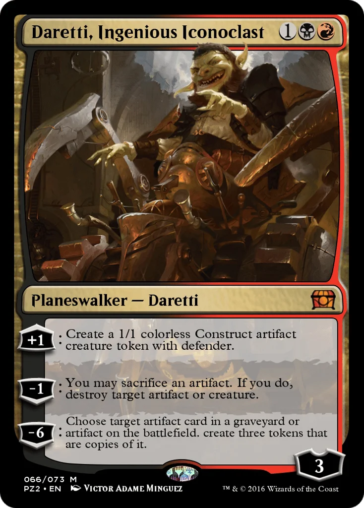 Daretti, Ingenious Iconoclast · Treasure Chest