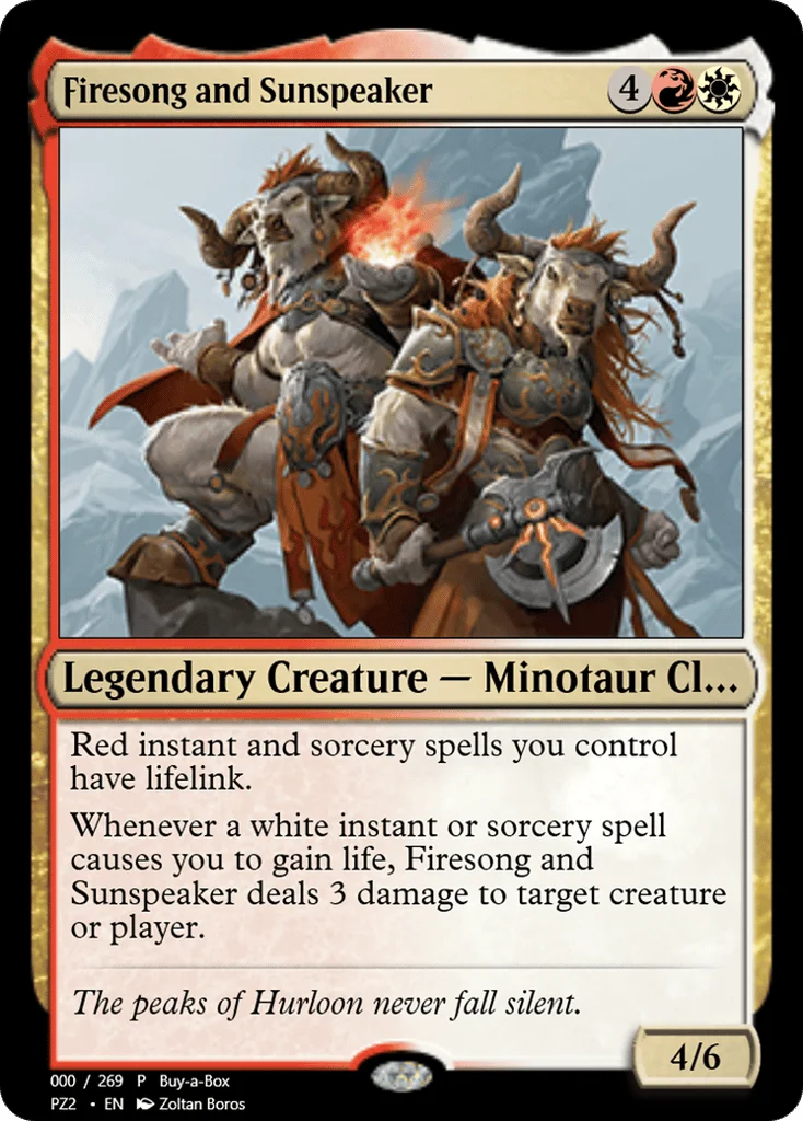Firesong and Sunspeaker · Treasure Chest