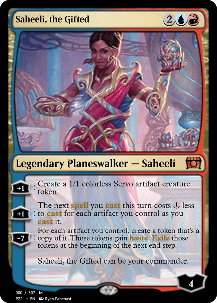 Saheeli, the Gifted · Treasure Chest