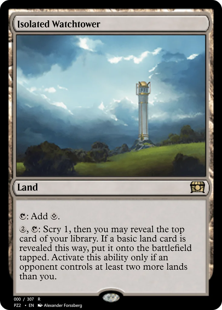 Isolated Watchtower · Treasure Chest