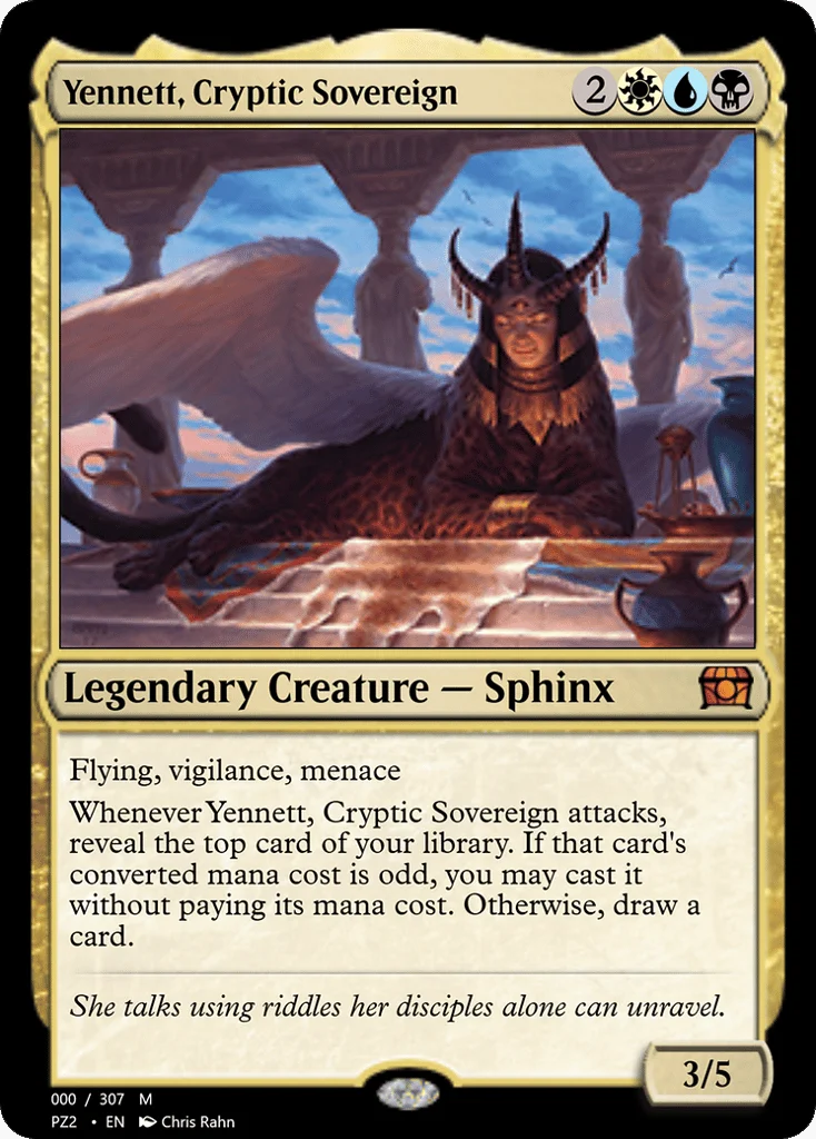 Yennett, Cryptic Sovereign · Treasure Chest