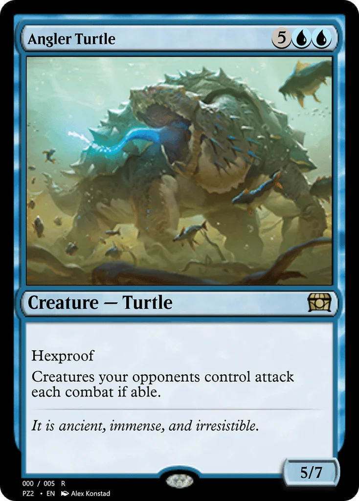 Angler Turtle · Treasure Chest