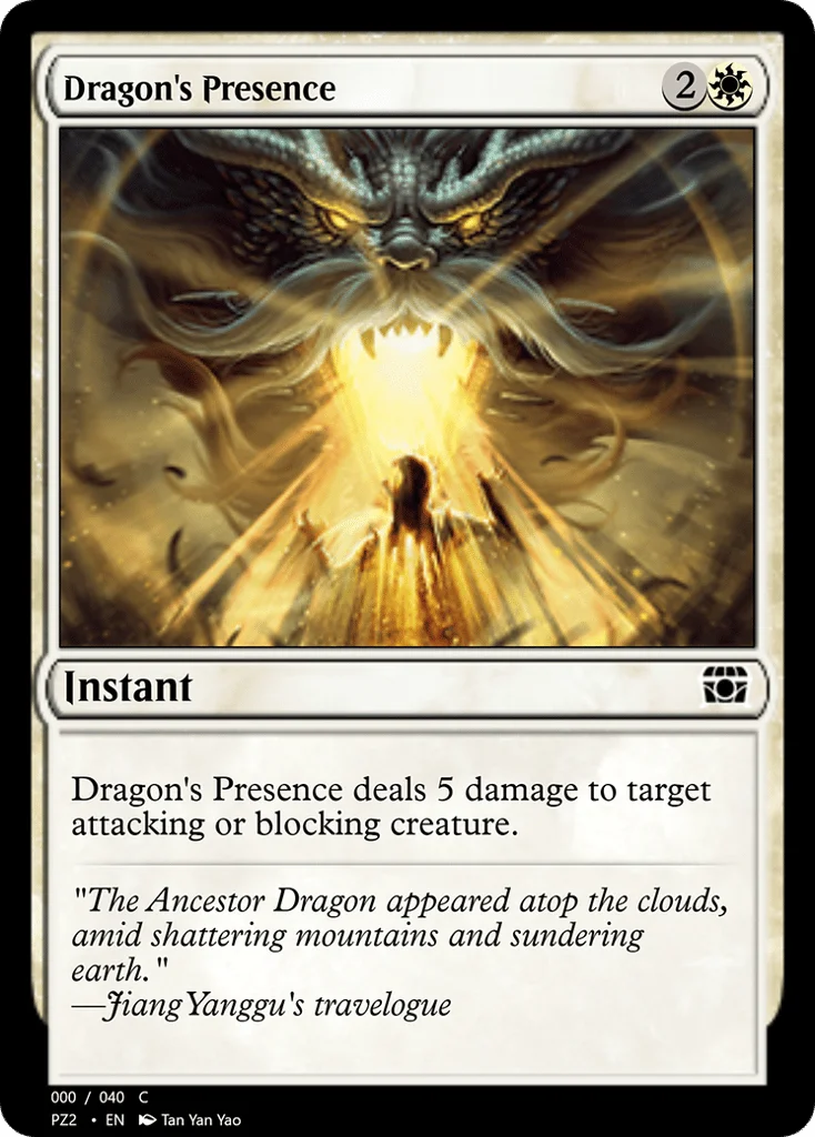 Dragon's Presence · Treasure Chest