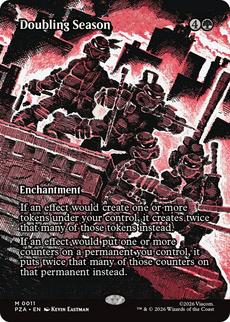 Doubling Season · Teenage Mutant Ninja Turtles Source Material