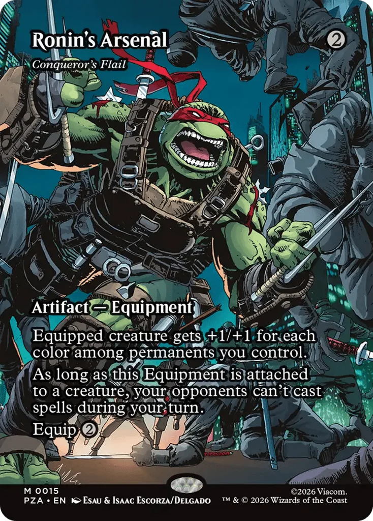 Conqueror's Flail · Teenage Mutant Ninja Turtles Source Material