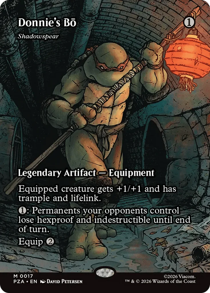 Shadowspear · Teenage Mutant Ninja Turtles Source Material