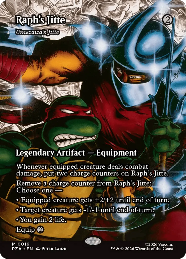 Umezawa's Jitte · Teenage Mutant Ninja Turtles Source Material