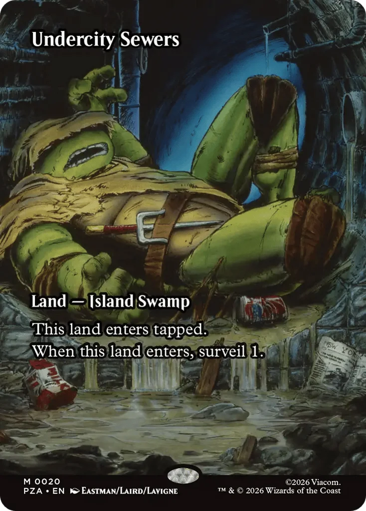 Undercity Sewers · Teenage Mutant Ninja Turtles Source Material
