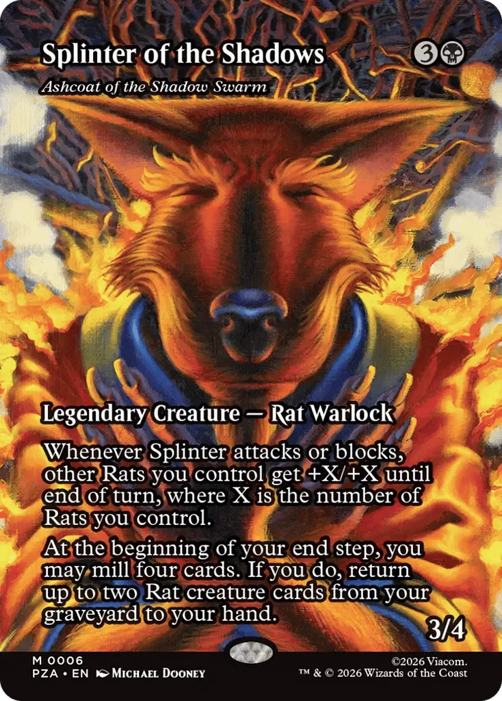 Ashcoat of the Shadow Swarm · Teenage Mutant Ninja Turtles Source Material