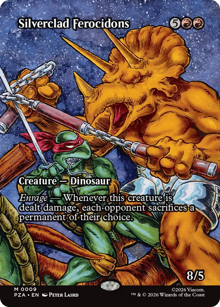 Silverclad Ferocidons · Teenage Mutant Ninja Turtles Source Material