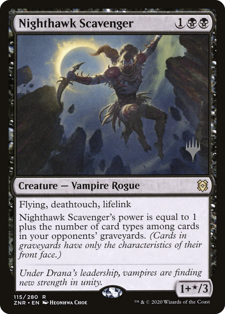 Nighthawk Scavenger · Zendikar Rising Promos