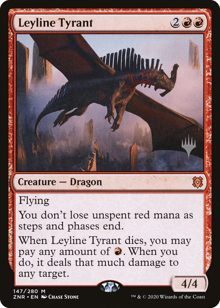 Leyline Tyrant · Zendikar Rising Promos