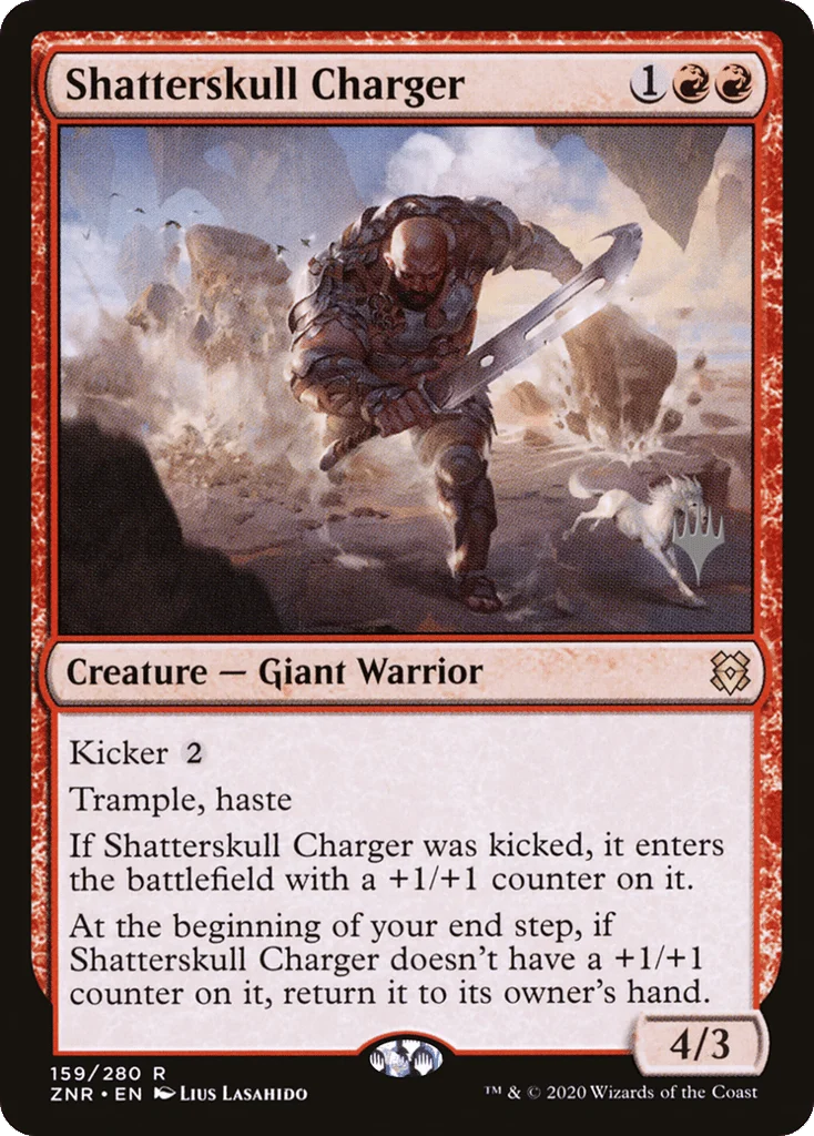 Shatterskull Charger · Zendikar Rising Promos