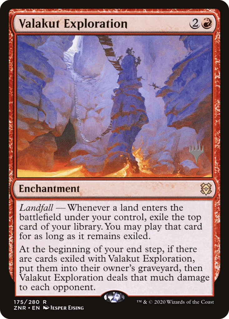 Valakut Exploration · Zendikar Rising Promos