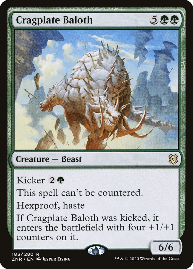 Cragplate Baloth · Zendikar Rising Promos