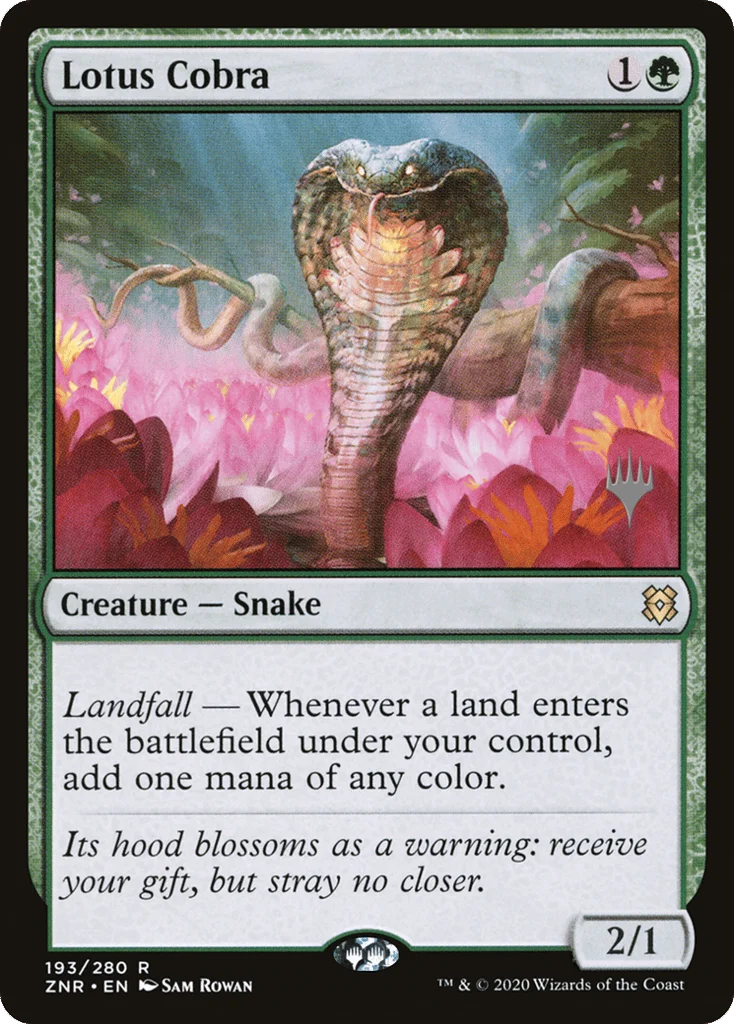 Lotus Cobra · Zendikar Rising Promos