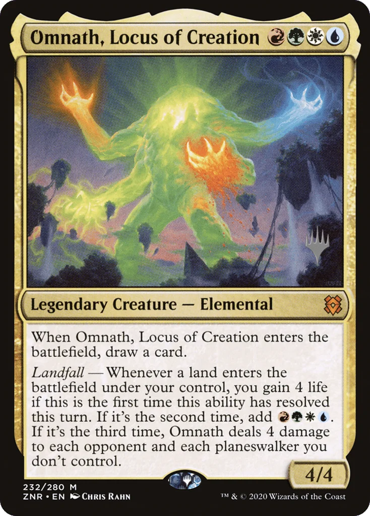 Omnath, Locus of Creation · Zendikar Rising Promos
