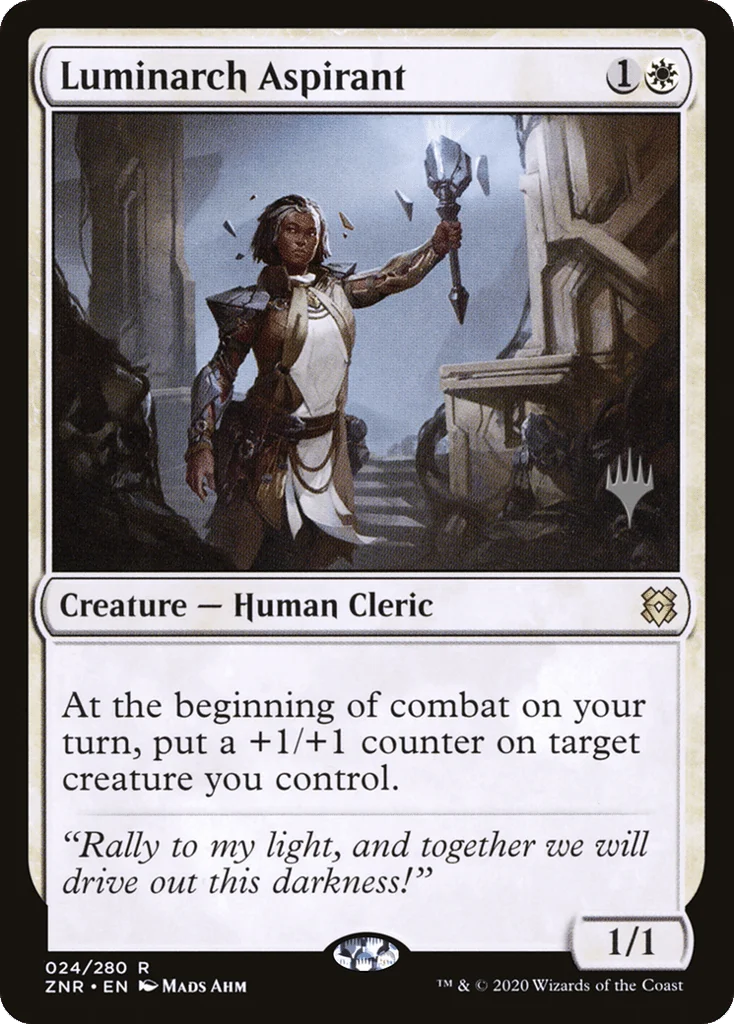 Luminarch Aspirant · Zendikar Rising Promos