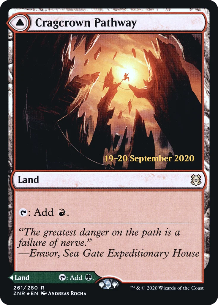 Cragcrown Pathway // Timbercrown Pathway · Zendikar Rising Promos