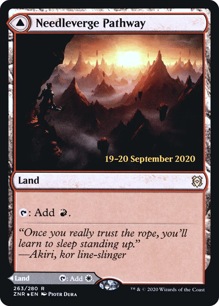 Needleverge Pathway // Pillarverge Pathway · Zendikar Rising Promos