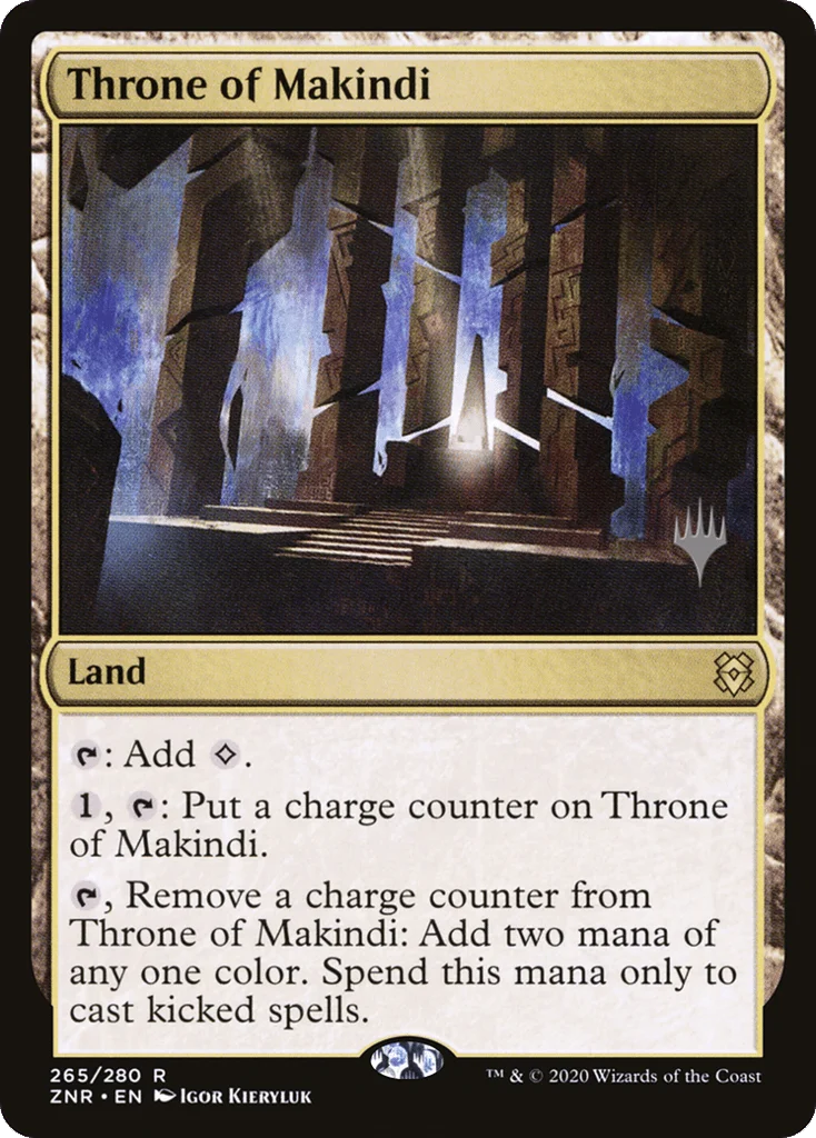 Throne of Makindi · Zendikar Rising Promos