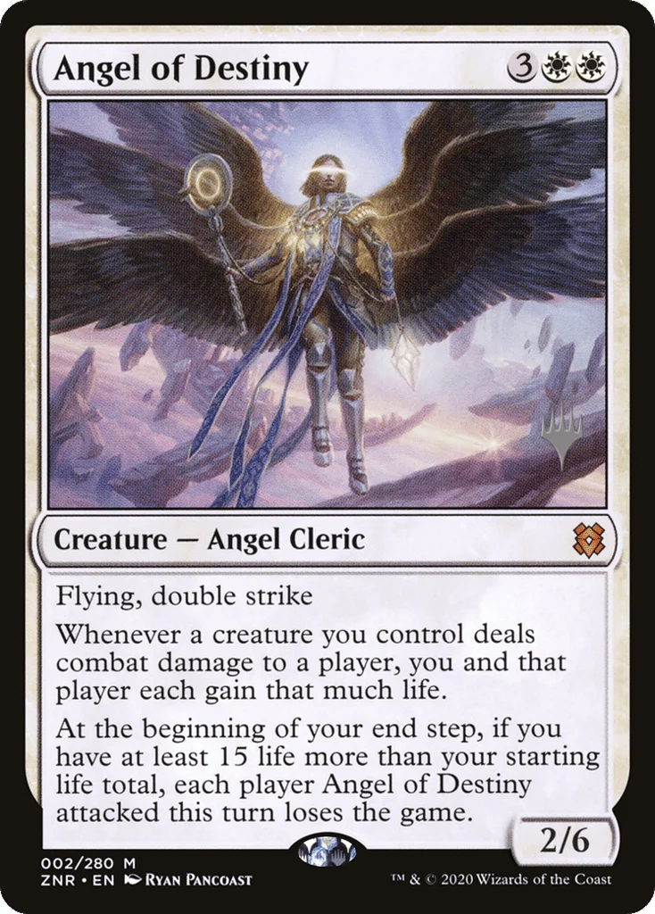 Angel of Destiny · Zendikar Rising Promos