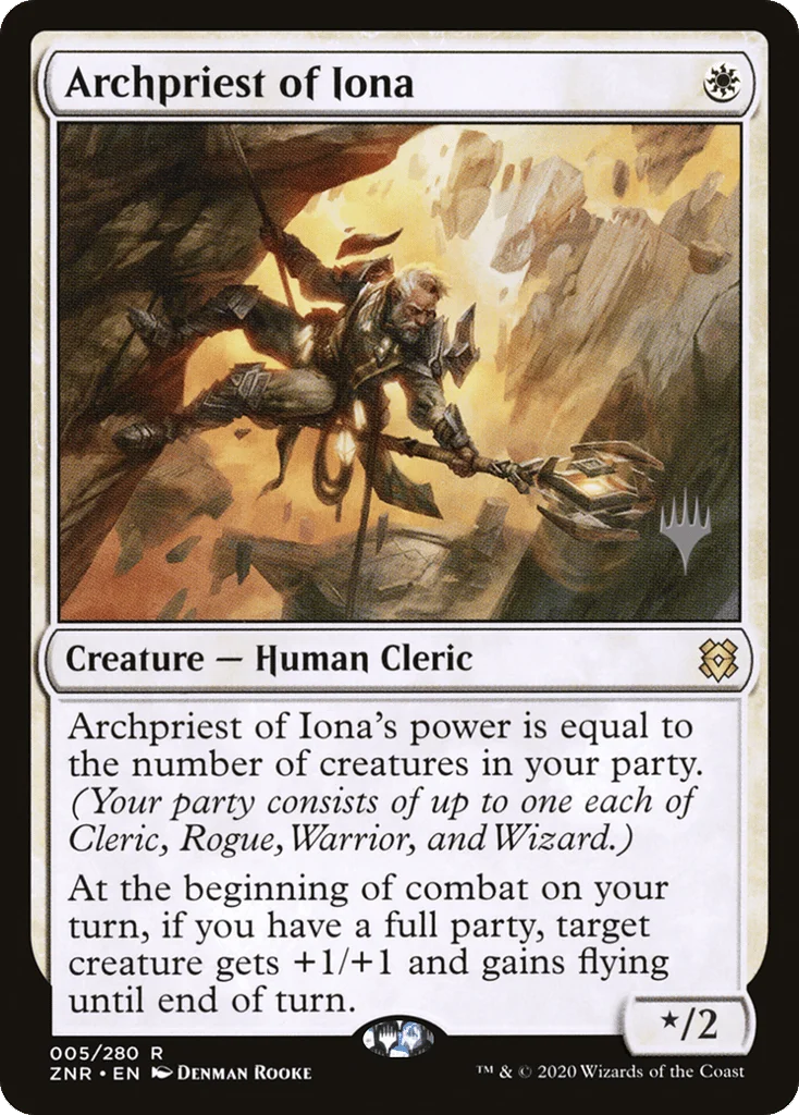 Archpriest of Iona · Zendikar Rising Promos