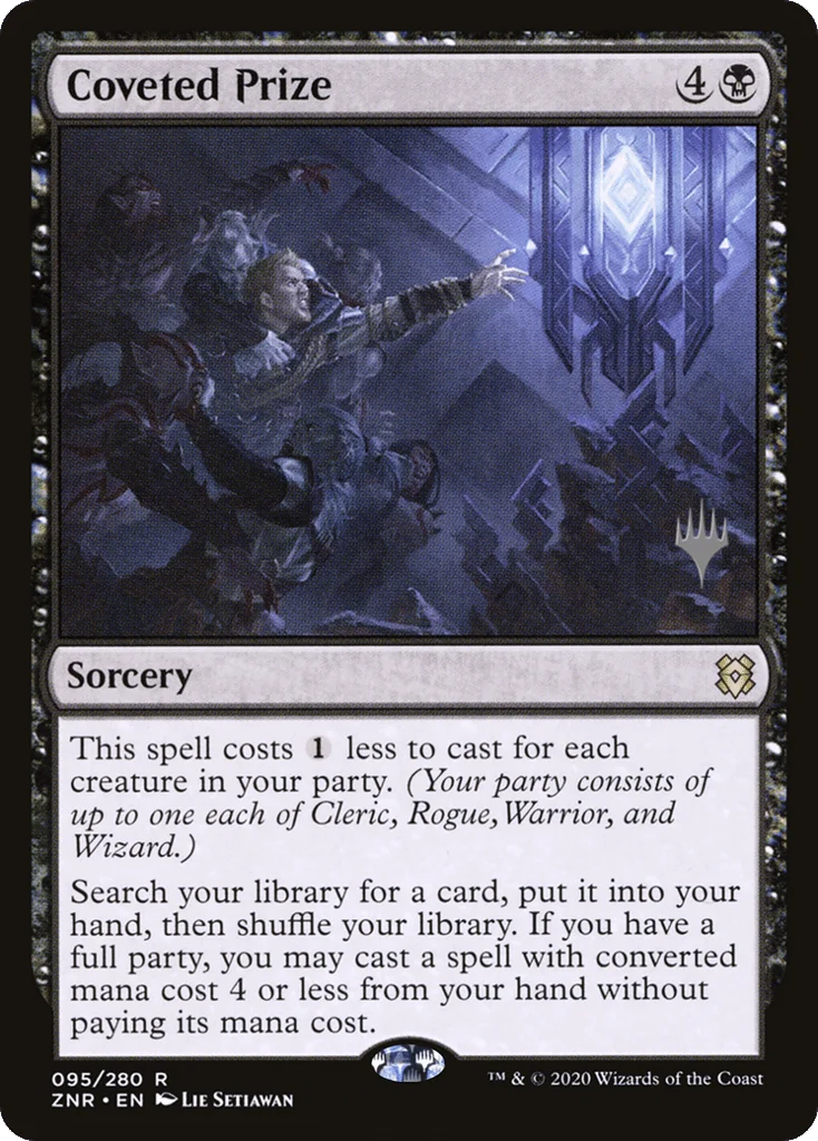 Coveted Prize · Zendikar Rising Promos