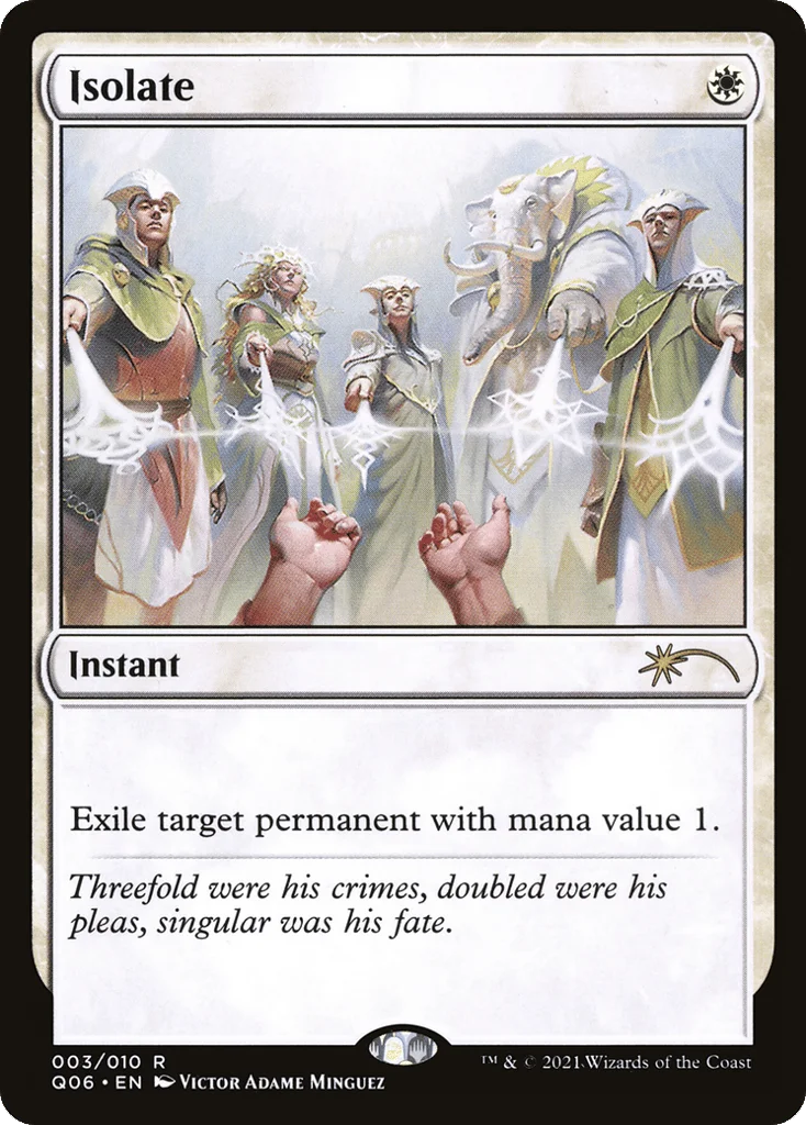 Isolate · Pioneer Challenger Decks 2021