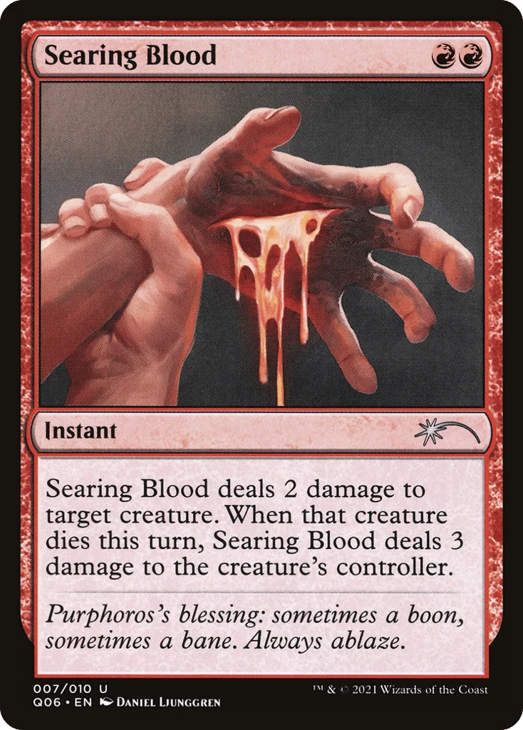Searing Blood · Pioneer Challenger Decks 2021