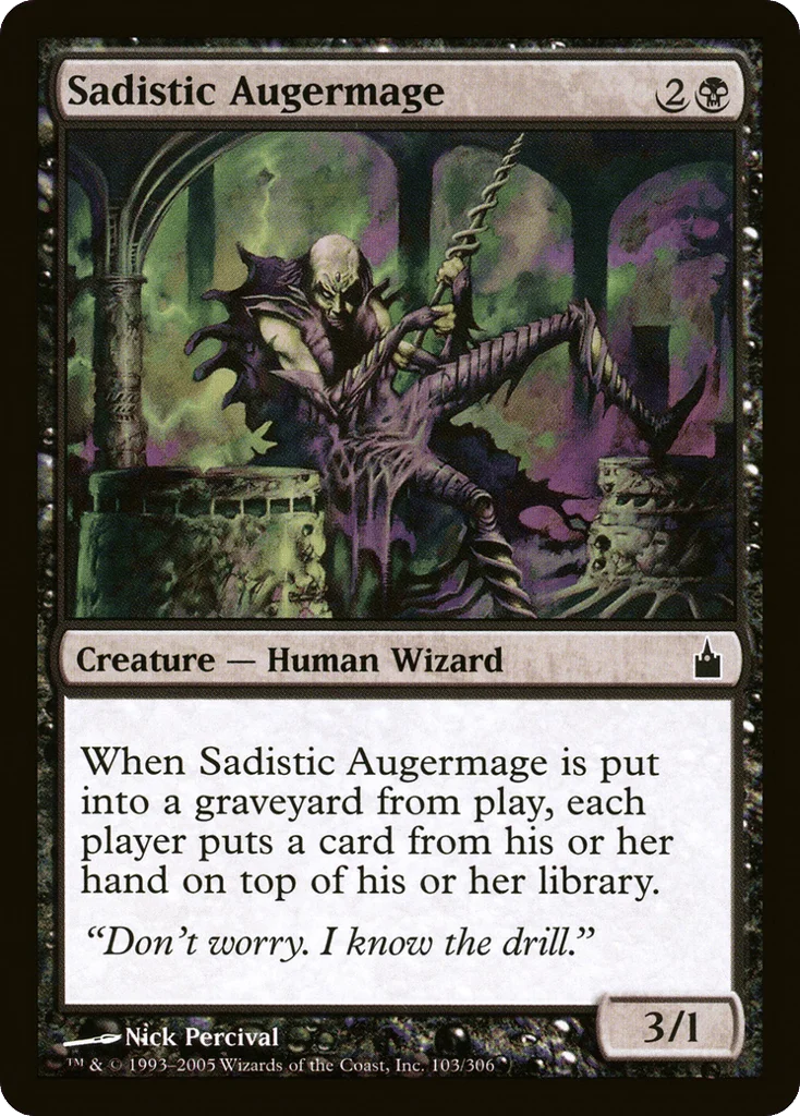 Sadistic Augermage · Ravnica: City of Guilds
