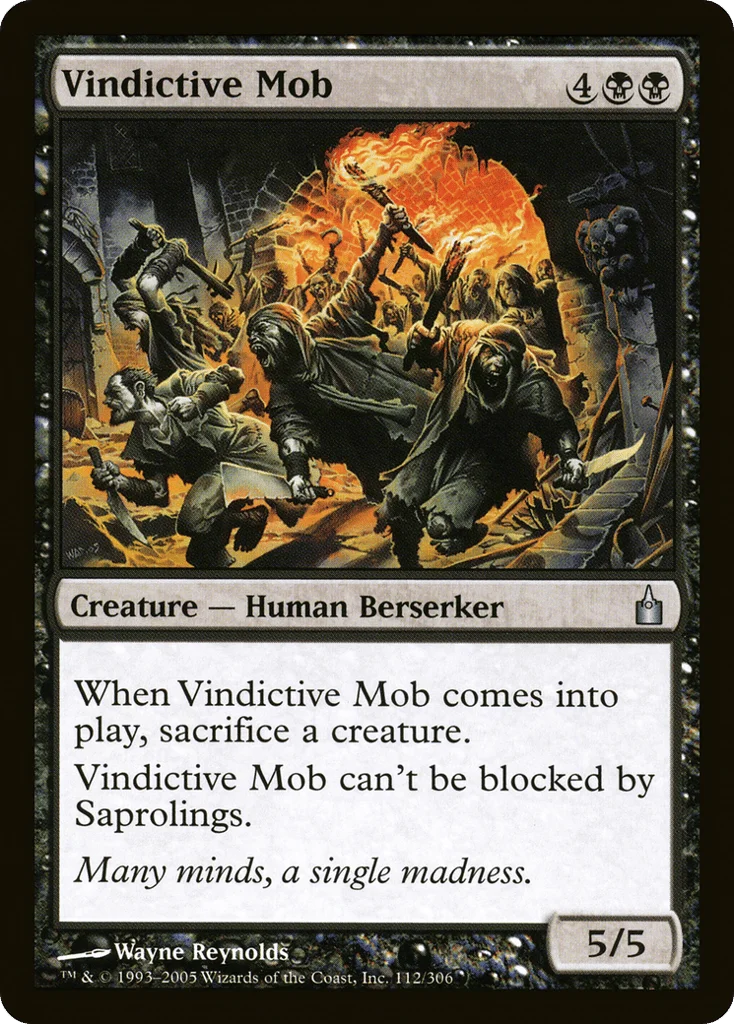 Vindictive Mob · Ravnica: City of Guilds