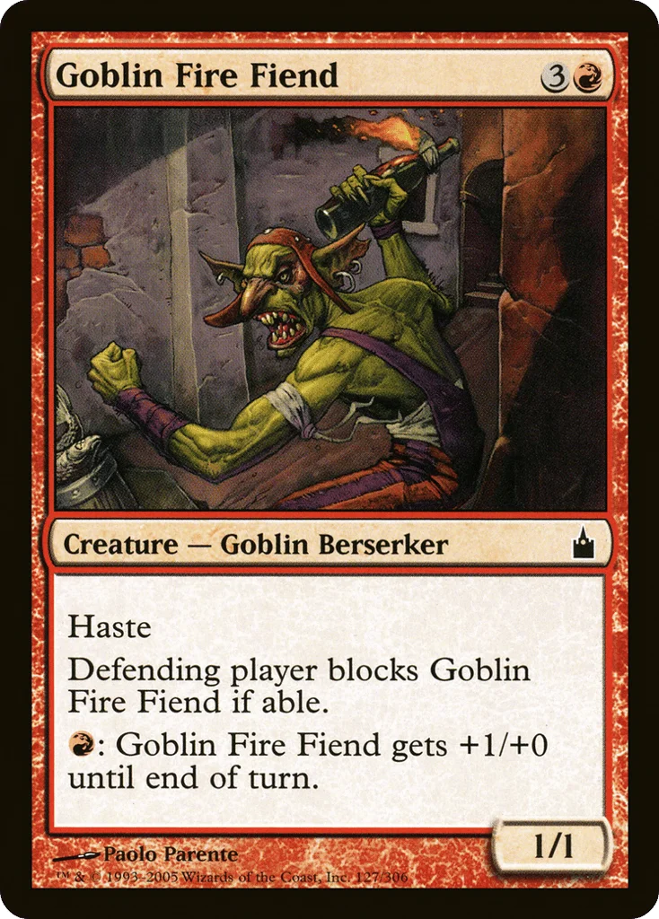 Goblin Fire Fiend · Ravnica: City of Guilds