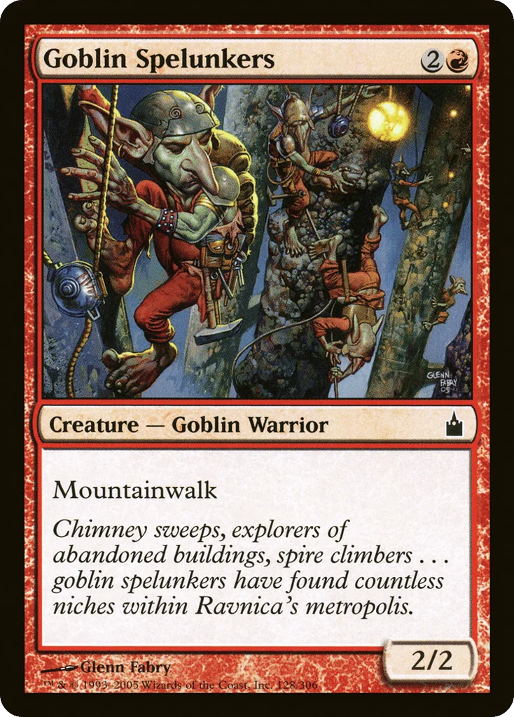 Goblin Spelunkers · Ravnica: City of Guilds