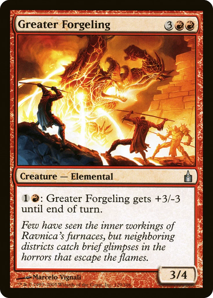 Greater Forgeling · Ravnica: City of Guilds