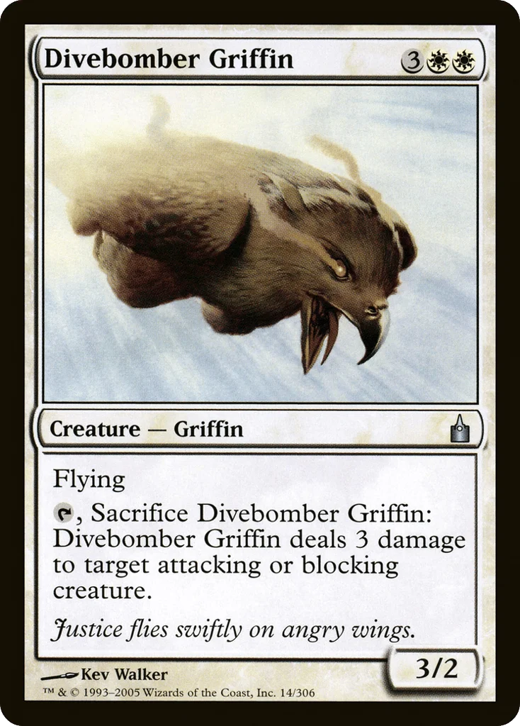 Divebomber Griffin · Ravnica: City of Guilds
